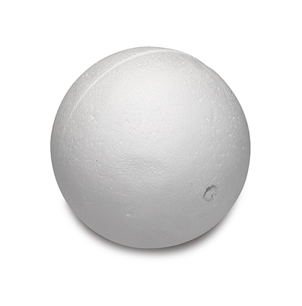 Boj 16 cm Sl�t vit frigolit