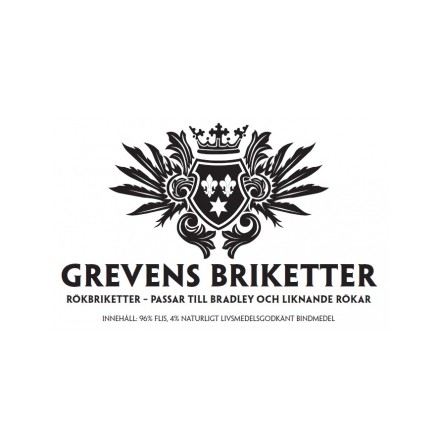 Grevens Briketter, En 90-pack