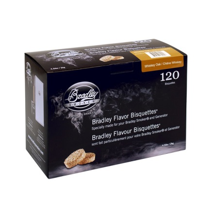 Bradley Briketter, Whiskey-Ek 120-pack