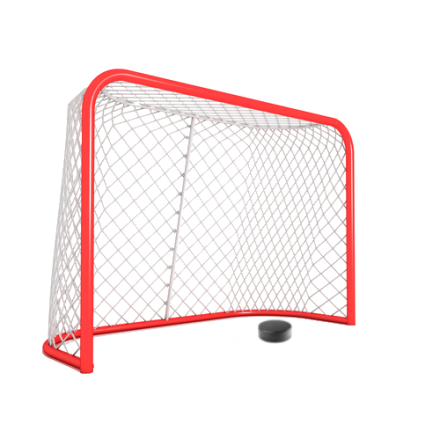 Hockeyn�t m�lbur 1.83 m x 1.22 m, 40 mm PE gr�n