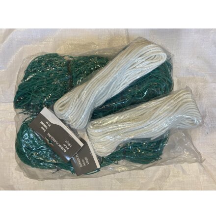 Paket - (2 st) fotbollsn�t 7-manna med flagglinor