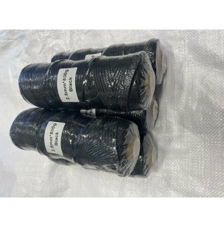  Lina svart sjunkande 2.5 mm, 250m